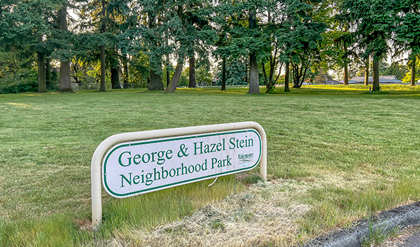 George and Hazel Stein Park