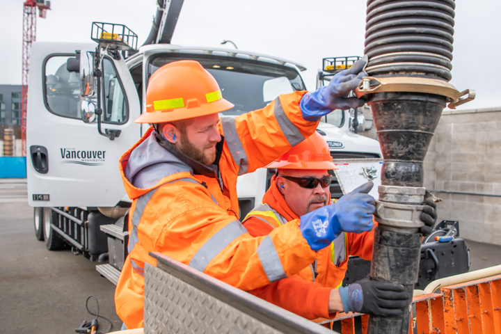 wastewater treatment team pumping