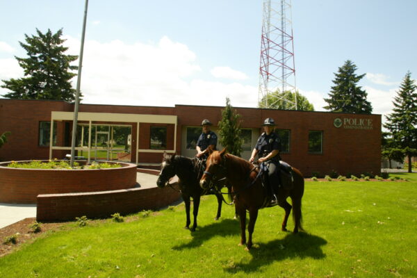 officers on horses