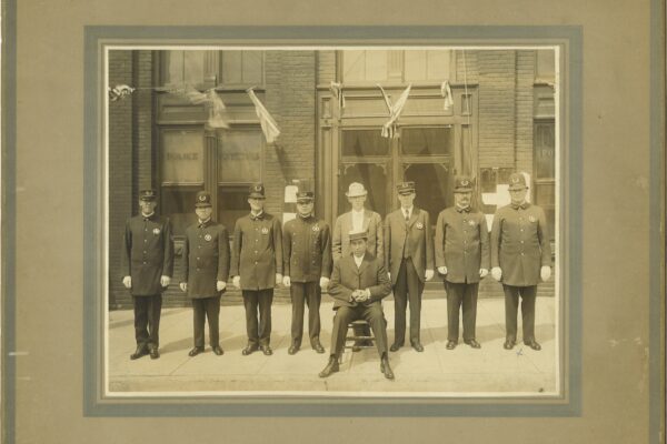 historic group of police