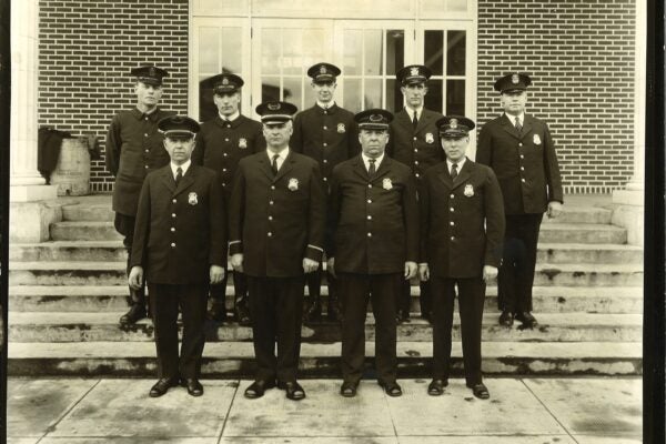 historic police image