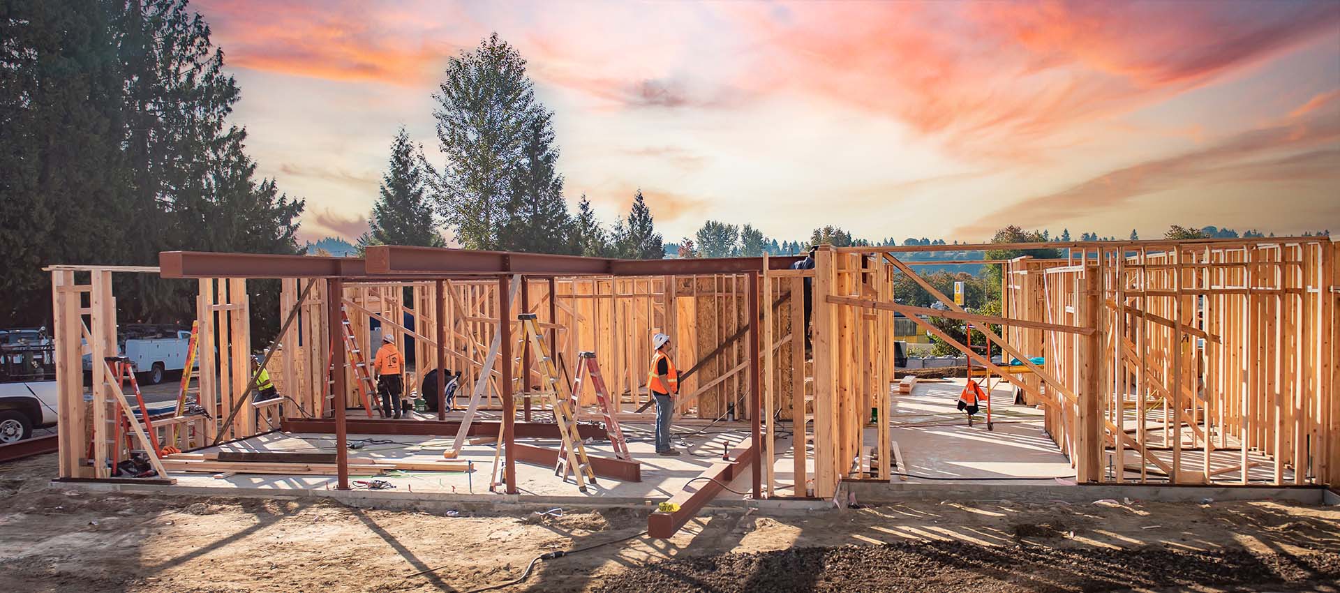 construction of building
