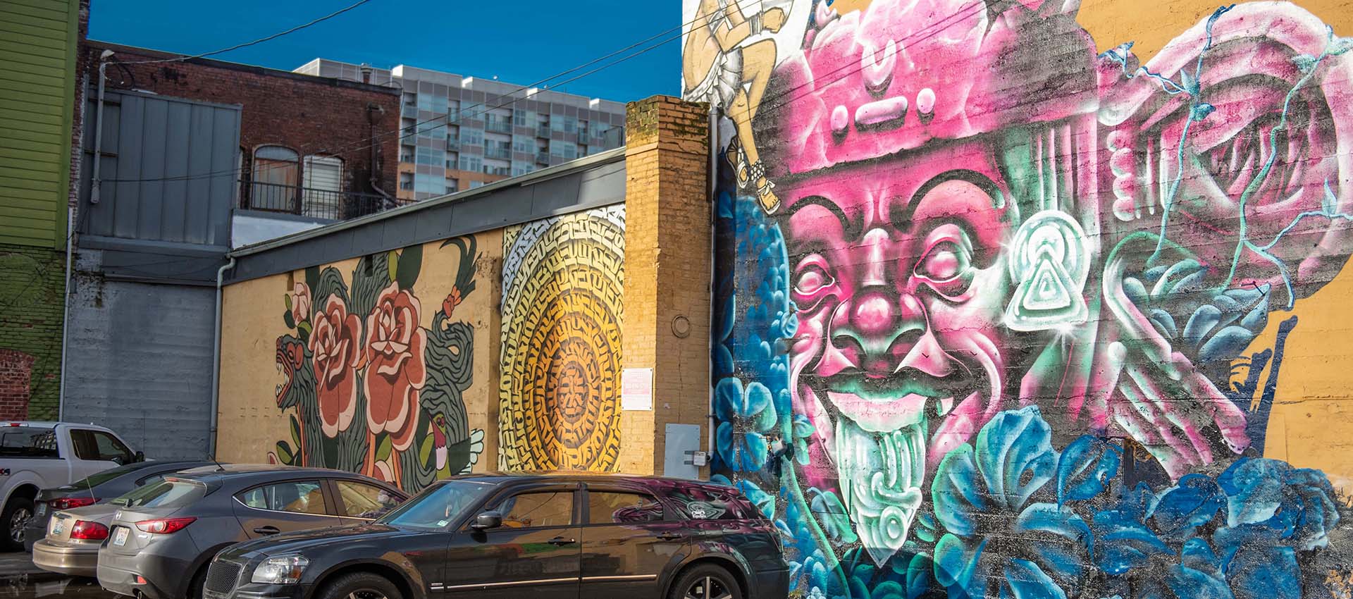 Mural public art
