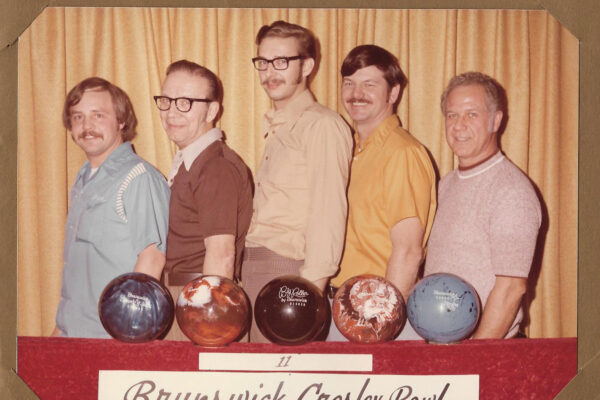 Brunswick Crosley Bowling team from 1970w
