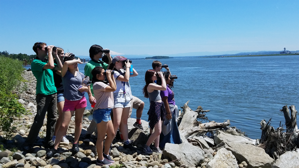 Field trip to beach and waterfront