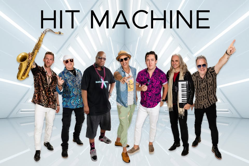 Band photo of Hit Machine.