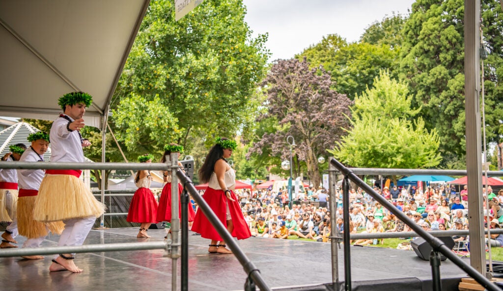 Celebrate artistry from around the world on the Community Dance Stage
