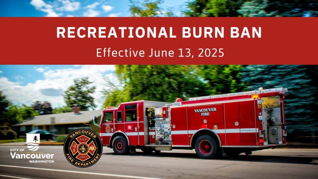 Recreational burn ban effective june 13, 2025