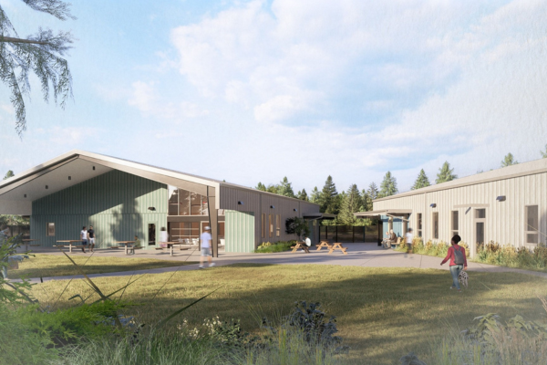 Bridge shelter rendering