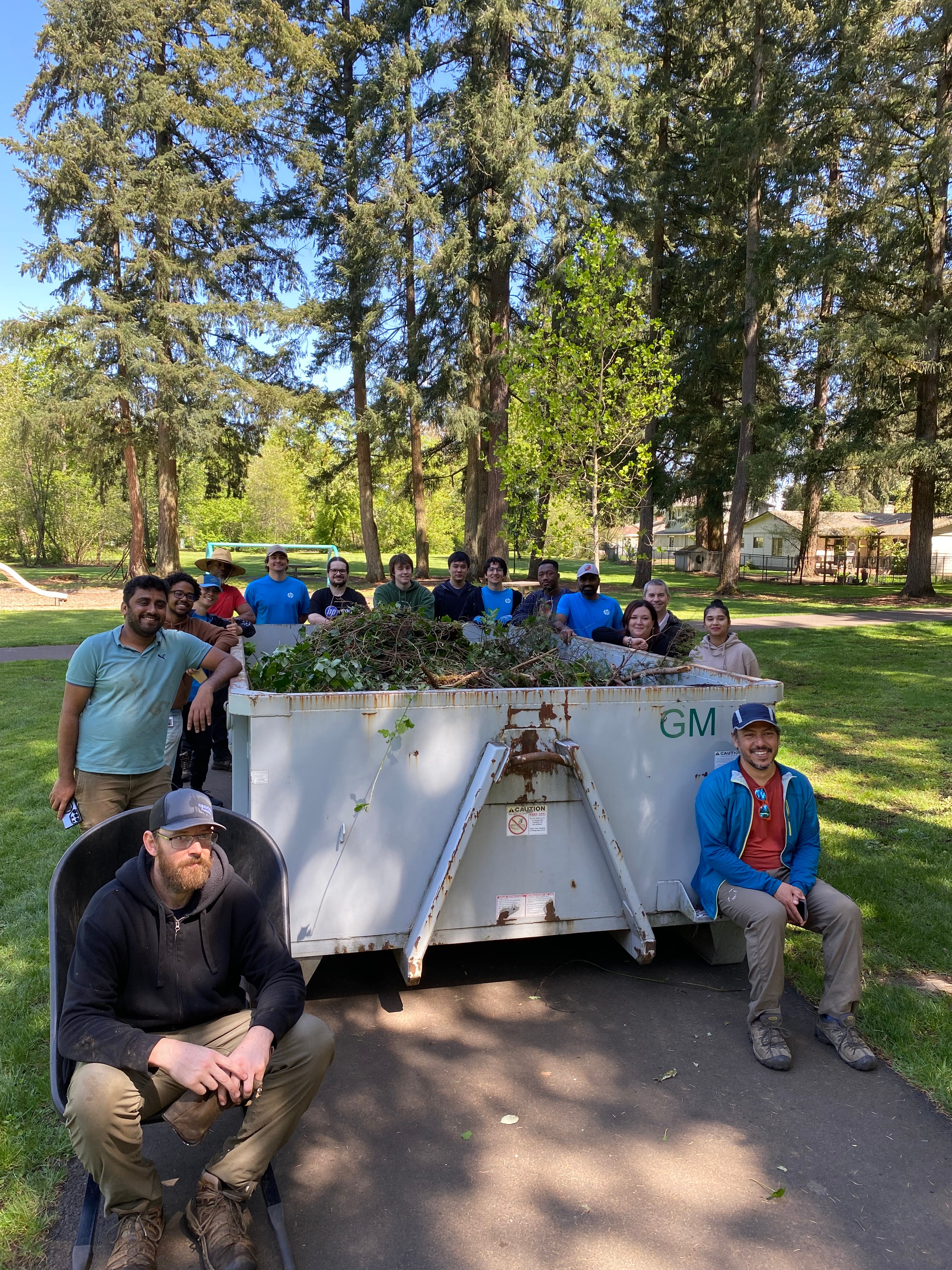 Adopt-A-Park Event at LeRoy Haagen