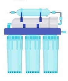 An under the sink filter